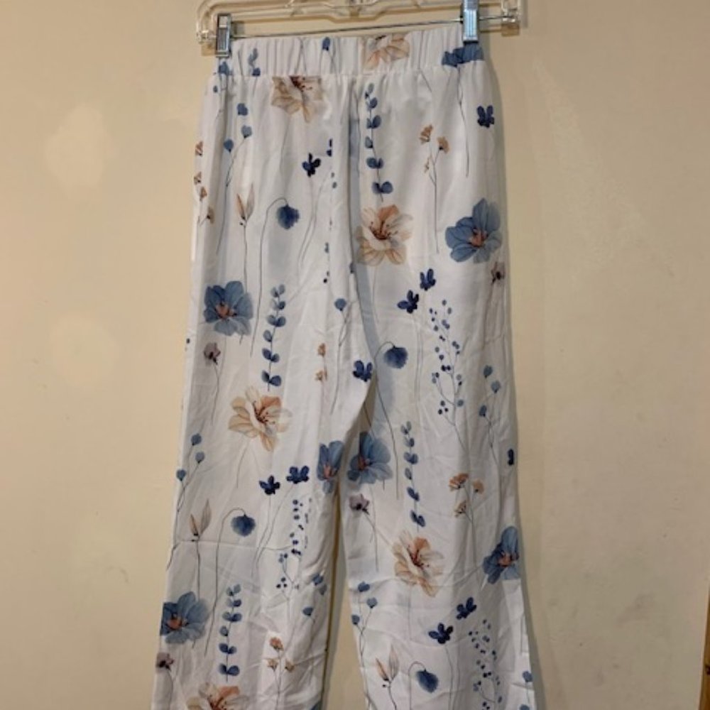 Summer Floral Pants